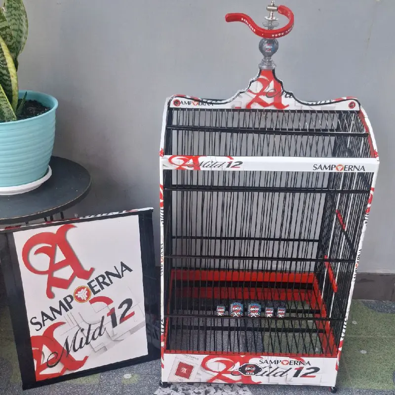 Sangkar kotak Ebod jaya no 1 2 dan 3 decal water ruji bambu 1