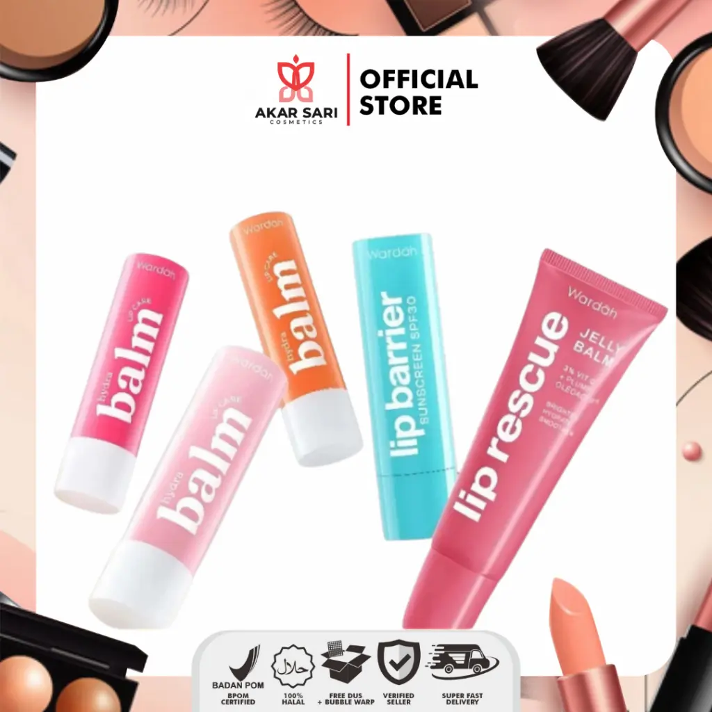 WARDAH HYDRABALM LIP CARE | LIP BARRIER SUNSCREEN SPF 30 | PEACH BLOSSOM |STRAWBERRY | GRAPE | ORANGE SQUEEZE