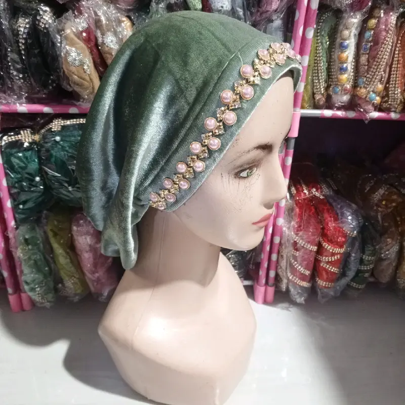 songko haji permat/songkohaji/ciputhaji/penutup kepala wanita 5