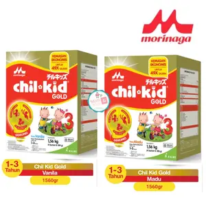 CHILKID REGULER VANILA MADU 1560 GR | MORINAGA CHIL KID GOLD (1-3 TAHUN) 1560 GR