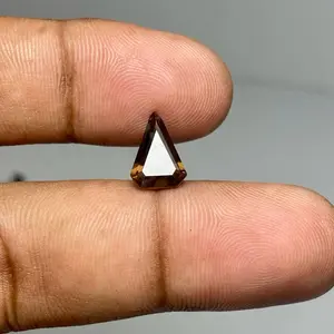 batu kecubung teh kristal natural smokey quartz batu kecubung smokey fansy shape dim 11x8x5