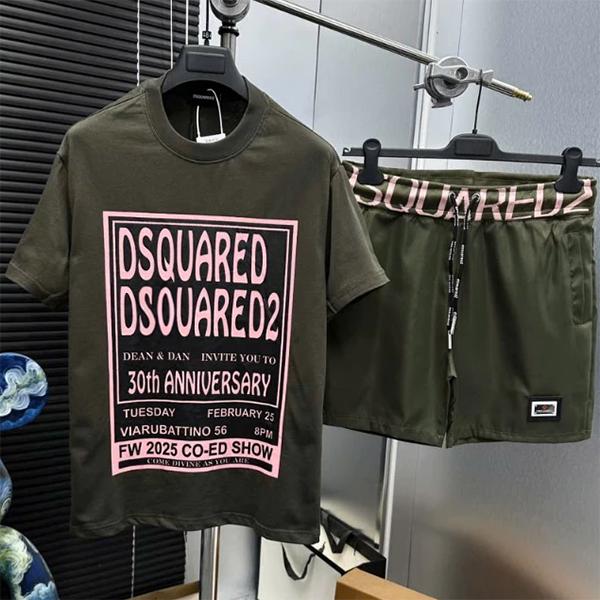 Set Bộ Cộc Nam Nữ Xanh Rêu, Đen, Trắng, Quần Đùi In Chữ Hồng Cực Đẹp - Bộ Hè Nam In Chữ Cho Boy Phố