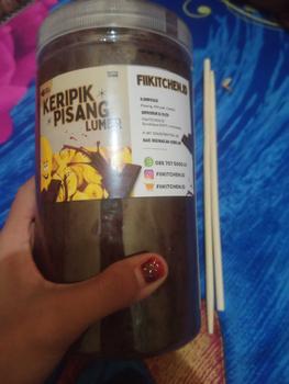 Product Review of Keripik pisang lumer toples 1000ml (350gram)  keripik & camilan isi  pisang from P**t S**r 1