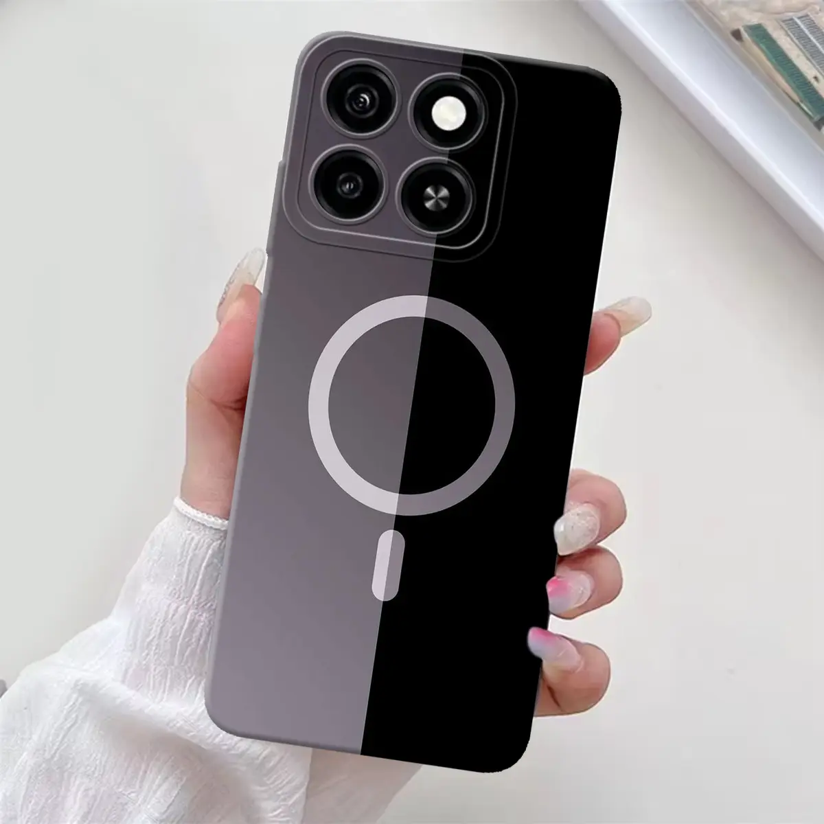Case Compatible With ZTE Blade A55 A35 Motif Fashion softcase Procamera Macaron Silikon TPU kesing cassing Casing Hp