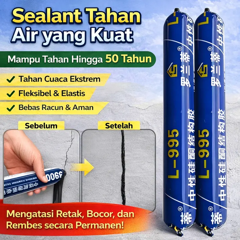 Sealed Ultimate 50 Tahun Lem Waterproof Super Kuat Anti Retak / Sealant Tahan Air Yang Kuat