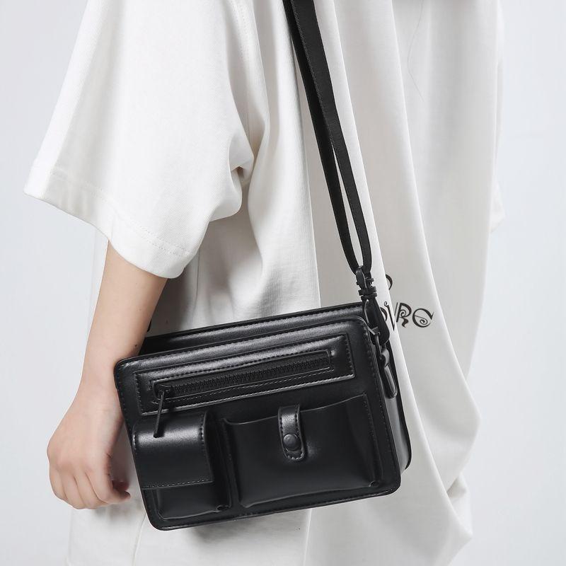 Túi Đeo Chéo Bé Trai, Túi Đeo Vai Thiết Kế Thích Hợp Cho Nữ, Ba Lô Nhỏ, Túi Hộp Cao Cấp, Túi Vuông Nhỏ, Túi Nam Sang Trọng Giá Cả Phải Chăng