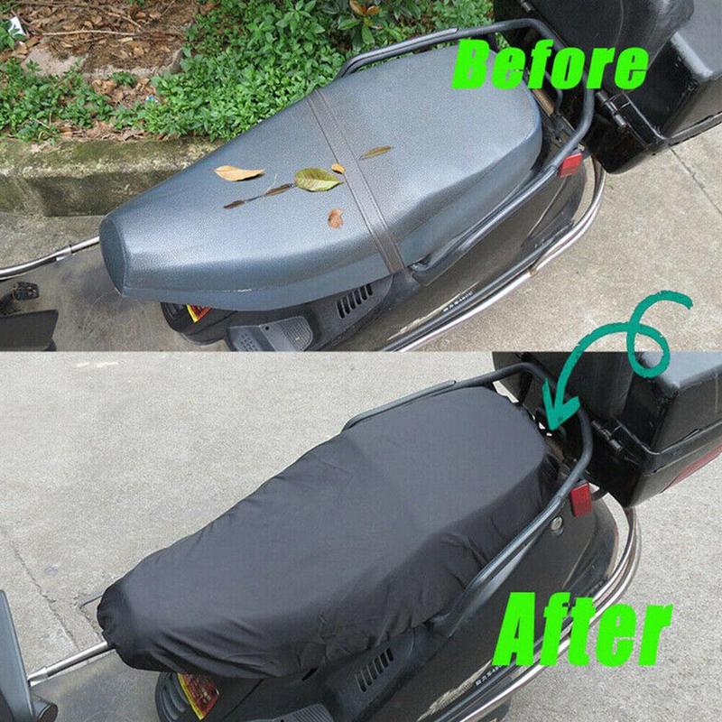 Product Introduction of 1pc Oxford Cloth Motorcycle Seat Cover Rain Proof Cushion Protection Outdoor Cover Cover Sun U5T3 25