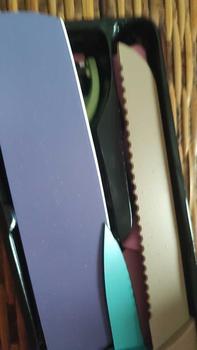 Product Review of 6 In 1 in BOX Stainless Steel Knife Set Scissors Kitchen Knife Knives Set Gunting Pisau Dapur Pisau Viral Pisau Cantik from 💞**u 1