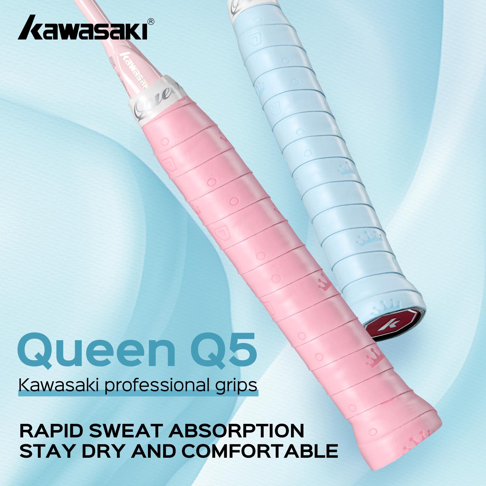 Kawasaki Queen Q5 Grip, ดูดซับดีเยี่ยม, กันลื่น, ระบายอากาศได้, เป็นมิตรกับผิว