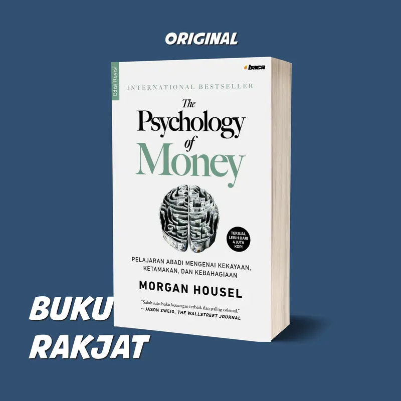 Buku The Psychology of Money - Morgan Housel Soft Cover Hard Cover 1