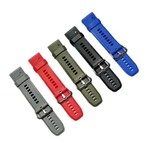 stap jam tangan karet silicone KD - 6678 ukuran 24 mm / 22 mm watch strap rubber