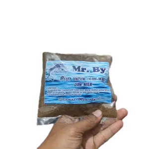 MR.BY Pelet Aroma Amis Kuat untuk Pengumpul Ikan dan Lomba Mancing Pelampungan Bisa untuk Umpan Mancing Ikan Nila dan Mas