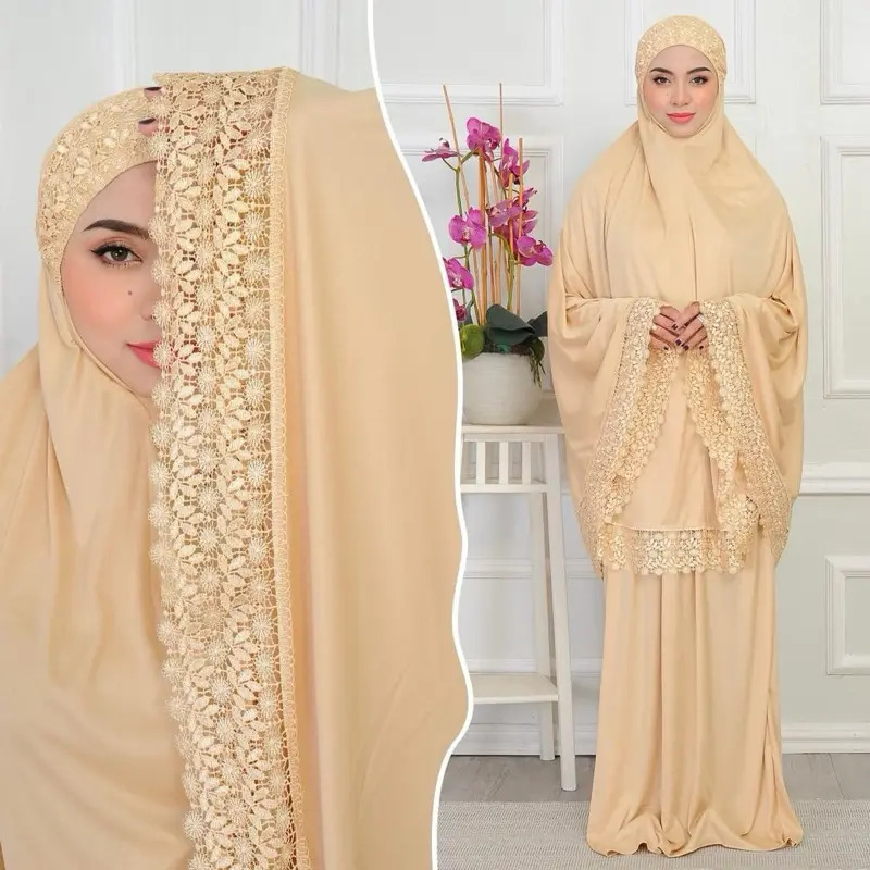 Malaysian Mukna Single lace Cotton Viscose fabric