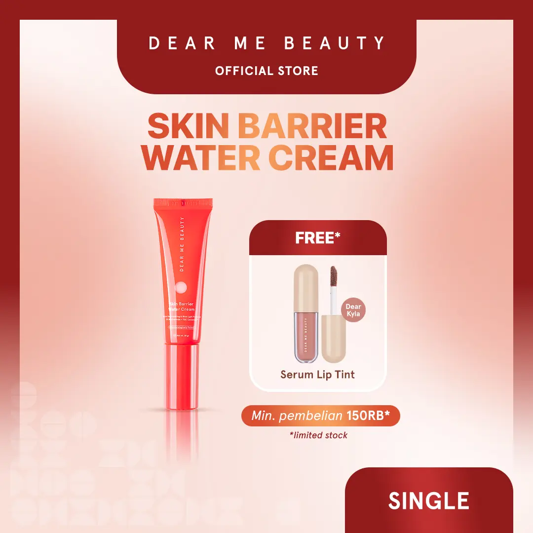 [HANYA HARI INI 70RB-an] [Belanja 150rb Free Dear Kyla] Dear Me Beauty Skin Barrier Water Cream Moisturizer (Improved Formula) 30gr