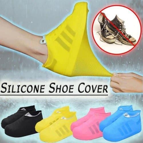 [COD] Cover Shoes, Sarung Sepatu Karet, Pelindung Sepatu Anti Air Hujan Funcover Bisa di Cuci 2