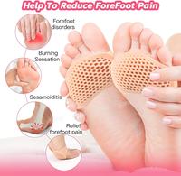 Gambar 【SOFEISTORE】Bantalan Kaki Depan Sepatu Hak Tinggi Silikon Menebal Sol Dalam Wanita Anti-selip Untuk Memperkecil Ukuran Sepatu - Kulit(1pasang) dari sofeistore Kab. Tangerang 3 Tokopedia