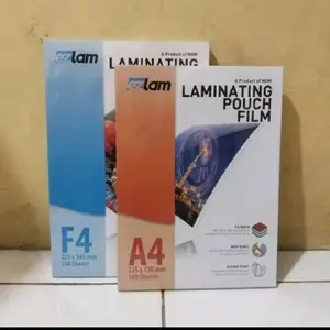 50 Pcs Plastik Laminating F4 / A4 Ezlam