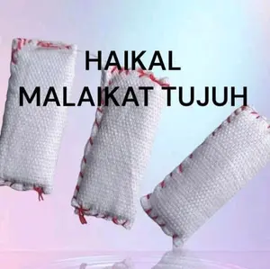 mainan bentuk kain warna putih ukuran mini