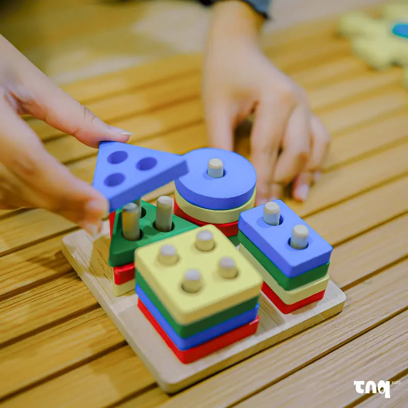 TNQ Kids Puzzle Geometri - Mainan Edukasi Anak 1