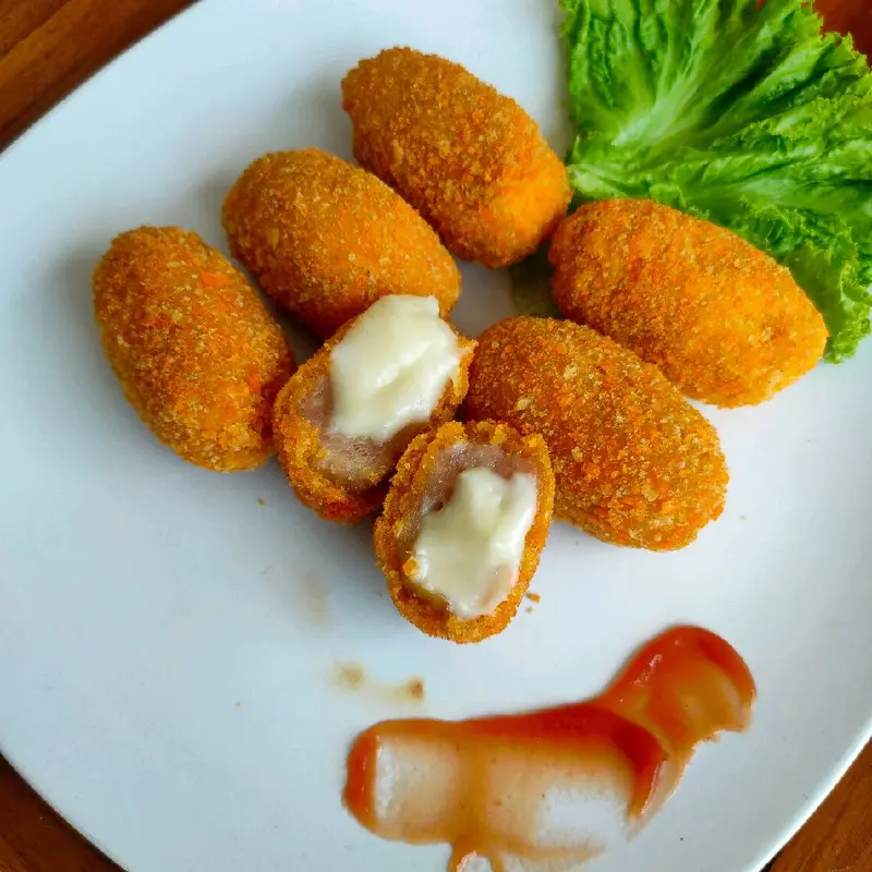 Ayam Keju Isi 6 Pcs Kemasan Vacum Frozen Food gorengan 0