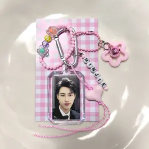 BAGCHARMS AKTOR CHINA 2 KEYCHAIN DENGAN FOTO BISA CUSTOM