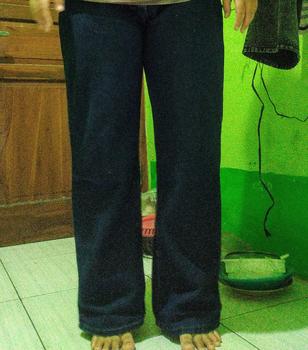 Product Review of Kulot Jeans Wanita Loose putih- celana jeans wanita kekinian from 🦅**🪄 1