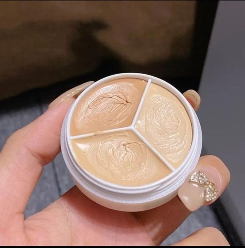 Product Introduction of Concealer tiga warna, Palet concealer, menutupi noda, bekas jerawat, lingkaran hitam 3
