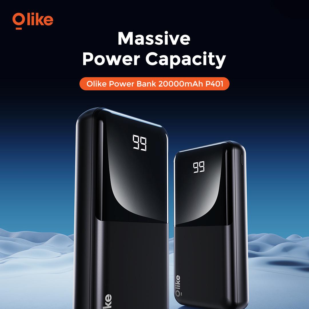 Olike Powerbank 20000mAh Smart Protection LED Display Safety Flight 3 Output Support P401- Garansi resmi 1 tahun Olike Powerbank 20000mAh Smart Protection LED Display Safety Flight 3 Output Support P401- Garansi resmi 1 tahun