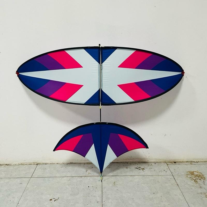 Diều 1.7m xương cá tím full cacbon chất lượng,bền đẹp,dễ bay.