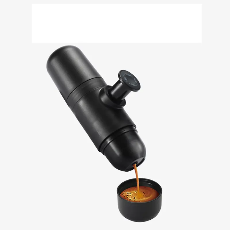 Máy pha cà phê Espresso, Cầm Tay mini, với tính năng áp suất, Máy pha cà phê Espresso Thủ Công Thích hợp để pha cà phê Thủ Công 5