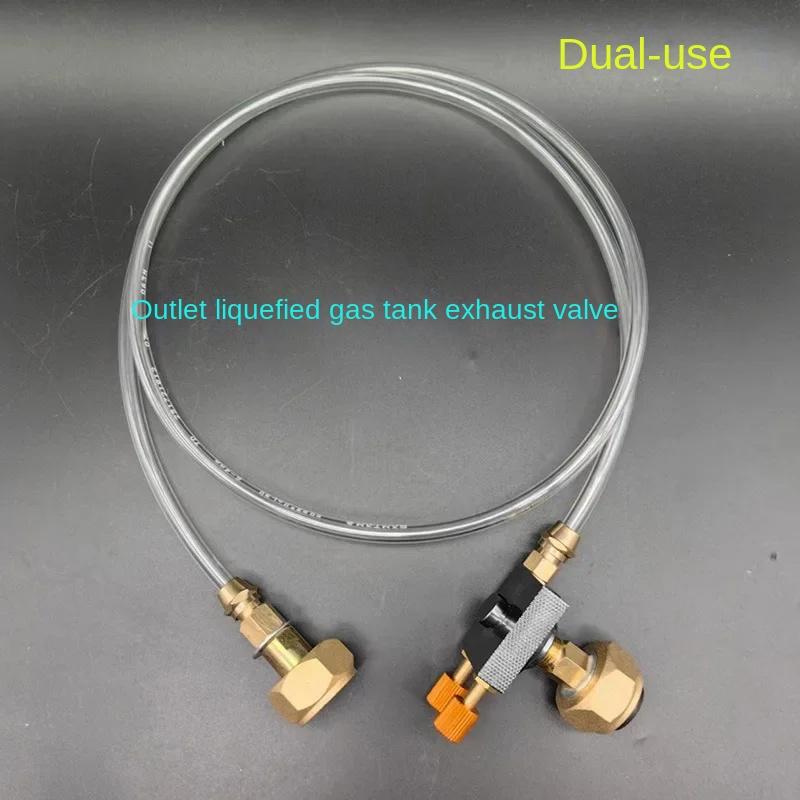 Product Introduction of Outdoor Camping Gas Stove Propane Refill Adapter Tank Coupler Adaptor Gas Charging Accessories camping  camping gear 18