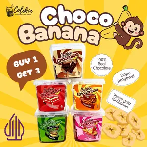 [Beli 1 Dapat 3] COLEKIN CHOCONANA KERIPIK PISANG COKLAT LUMER