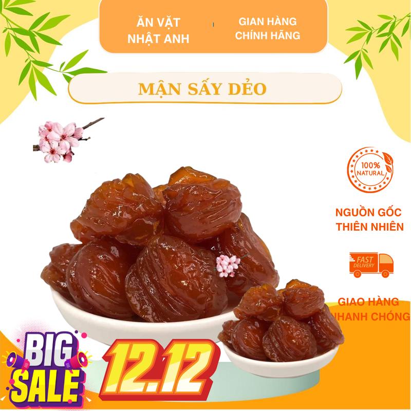  500G Mận Vàng Sấy dẻo vị chua ngọt & Chua Cay Làm từ mận tươi Mộc Châu ăn bao ngon dẻo mềm làm quà hay ăn vặt vô cùng healthy sạch sẽ an toàn  - Ô Mai Nhật Anh 