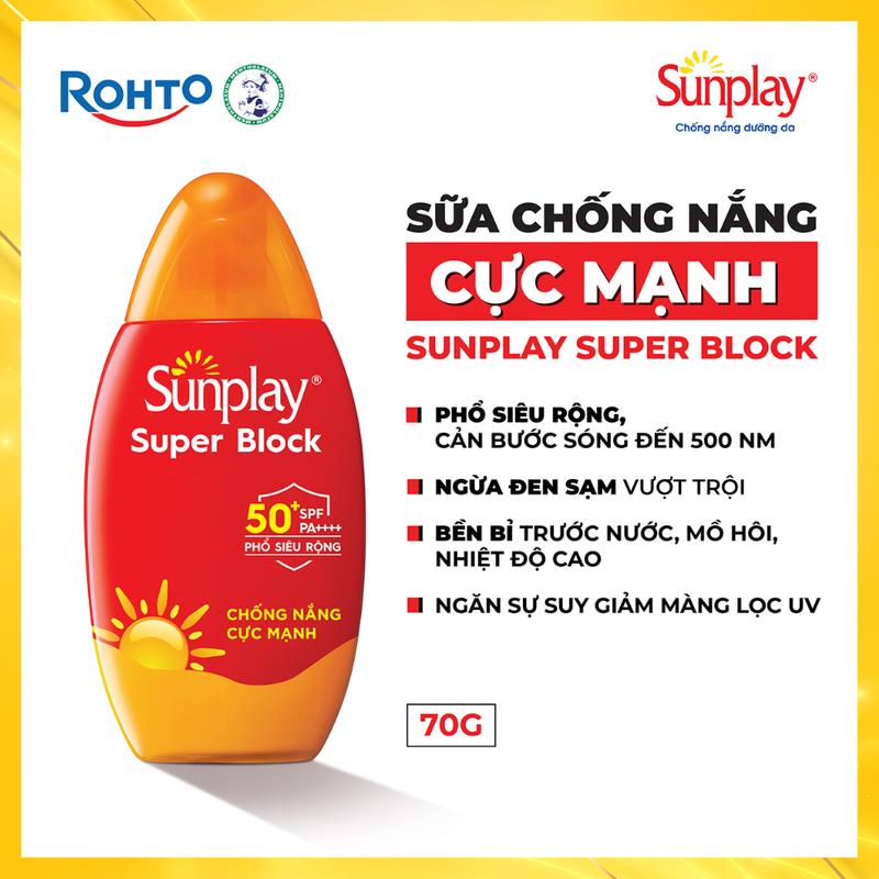 Sữa chống nắng cực mạnh SUNPLAY Super Block 70G