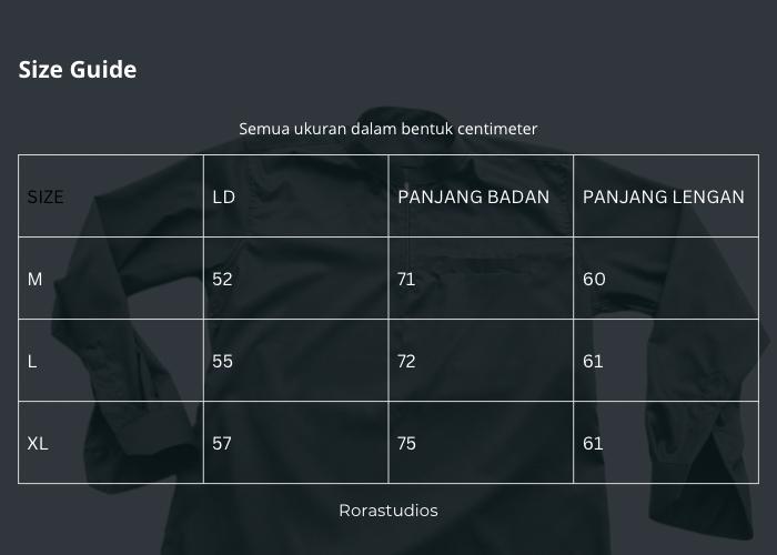 RORA Kemeja Koko slimfit Zipper Mahogany