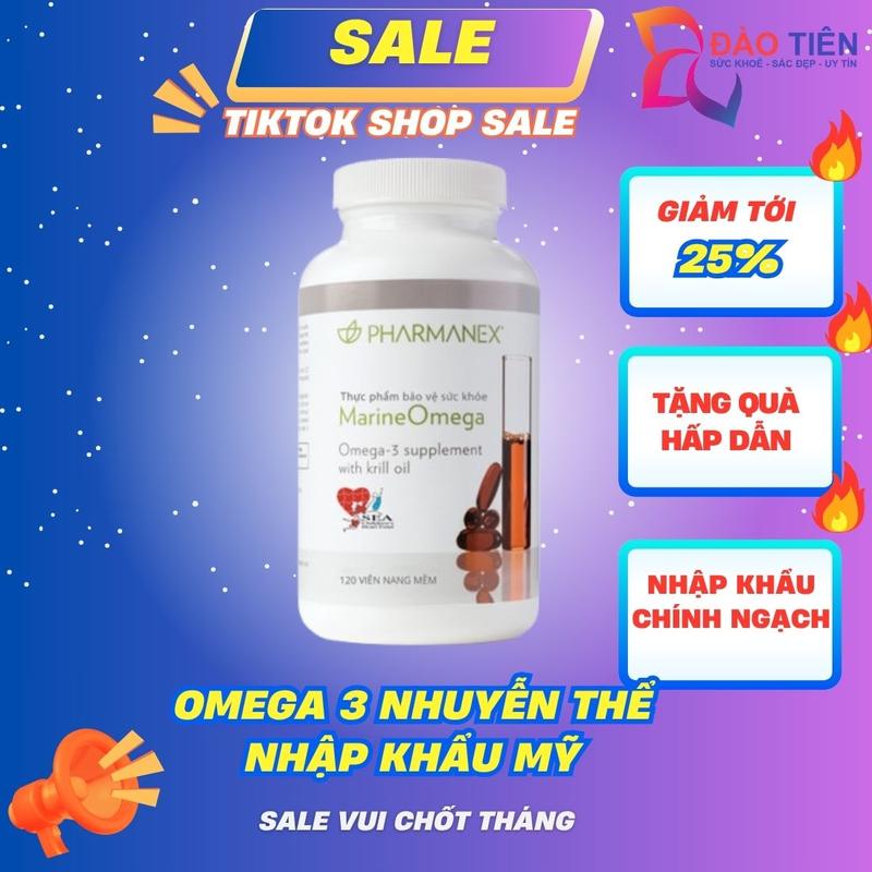 Dầu Nhuyễn Thể Omega 3 hộp 120 viên - Chính hãng