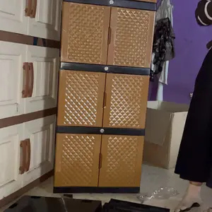 LEMARI PLASTIK PAKAIAN KIV PROMO KUNCI KACA 2 SUSUN 3 SUSUN 4 SUSUN DAN 5 SUSUN