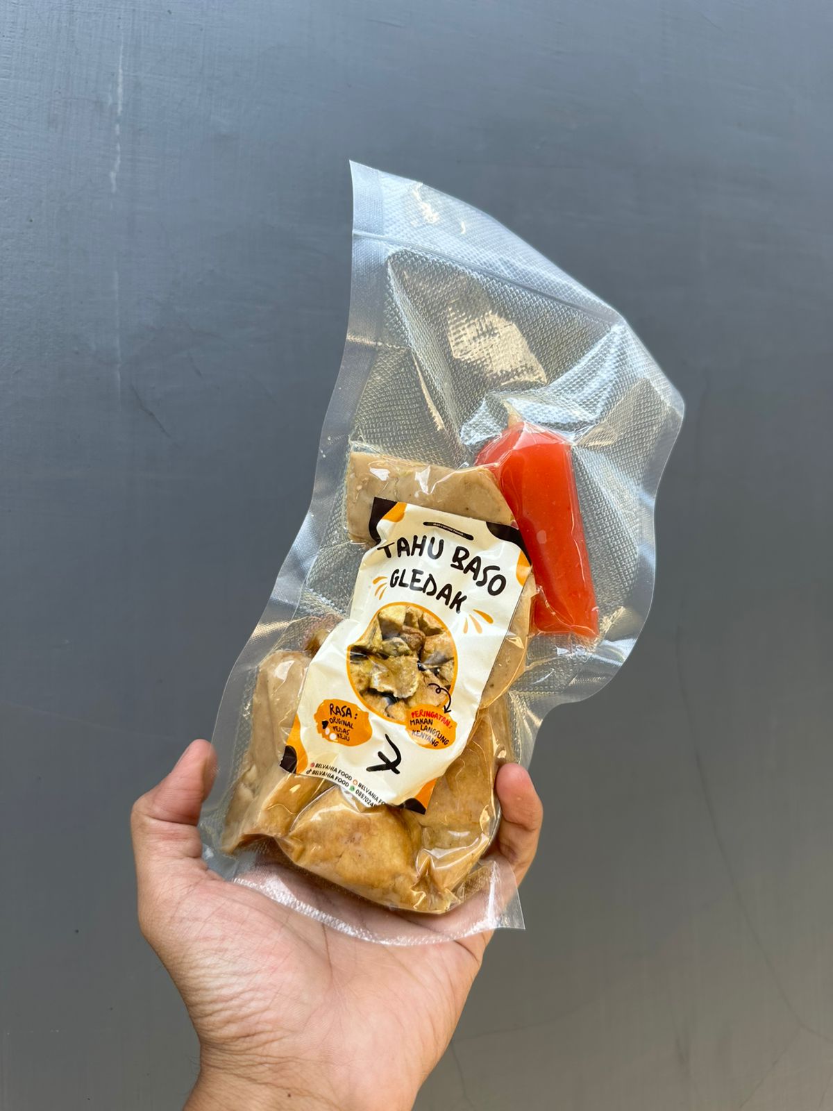 Tahu Baso Gledak Kering Gurih Utuh Isi 7 Biji Varian 3 Rasa Belvania Food