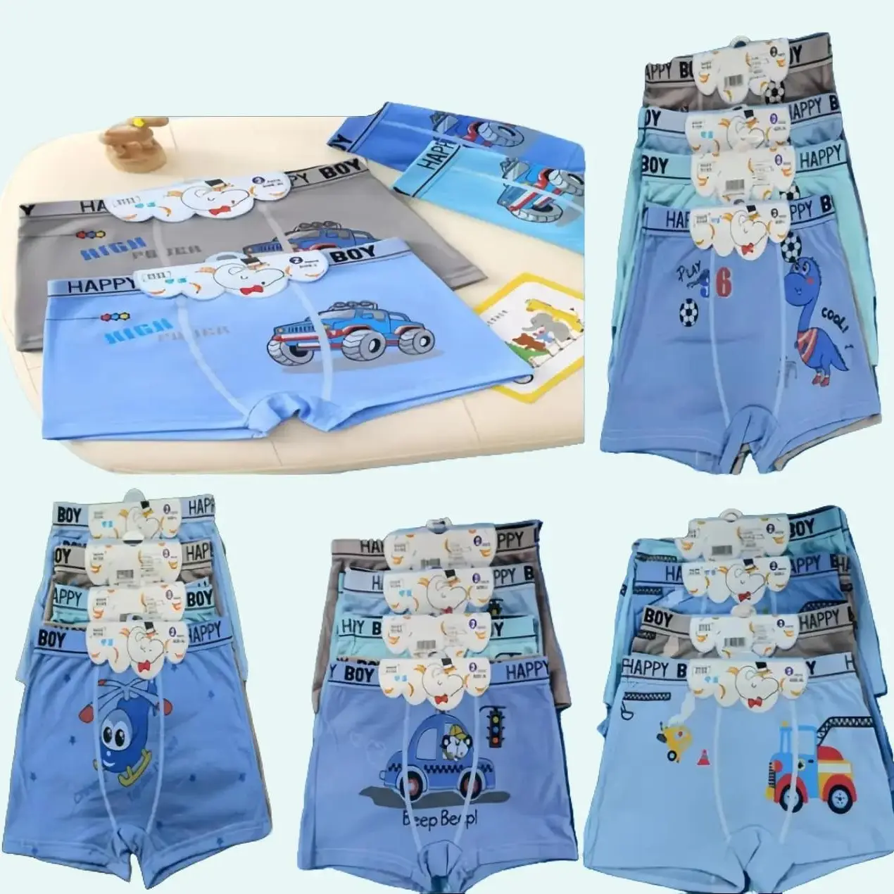 #B5509_5518 Boxer Anak Laki Laki / Celana Dalam Anak Cowok Motif Acak / Celana Dalam Anak Cowok Fashion NEW