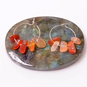 Natural Stone Women Earrings - Made In TURKEY - Simple Anting Wanita-  Stainless - Gift - Natural Stone Anting Wanita - Anting Wanita Stainless Crystal - Hadiah - Buatan Turki - Anting Cantik dari Batu Alam untuk Penggunaan Sehari-hari atau Acara Khusus