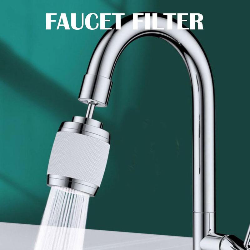 Product Introduction of Kitchen Faucet Water Purifier Filter 720° Swivel Removable Stainless Purifying Universal Shower X0E0 17