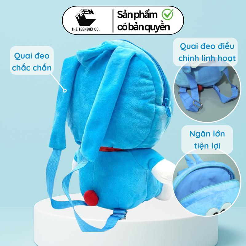 Balo Doraemon, Balo đi học cho bé, Quà tặng đáng yêu, Sản phẩm chính hãng, Phân phối bởi Teenbox 3
