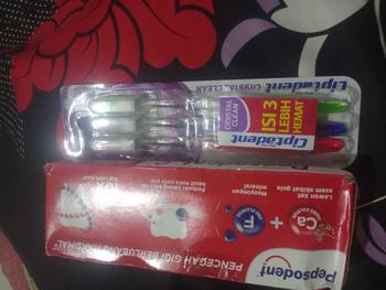 Product Review of Pepsodent 225 gram isi 2 pcs dan Sikat gigi Ciptadent isi 3 pcs Bersihkan from n**a 0