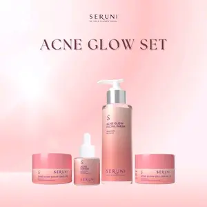 [Seruni] Paket Acne Set - Dapat Menghilangkan Jerawat & Dapat Mencerahkan Kulit Berjerawat Niacinamide