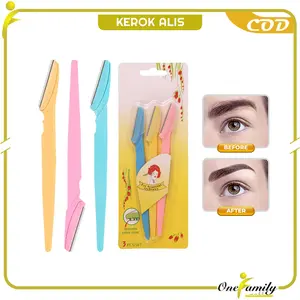 [COD] OFM K50 K51 Pencukur Alis Alat Cukur Wanita Kerok Alis Untuk Merapikan Alis