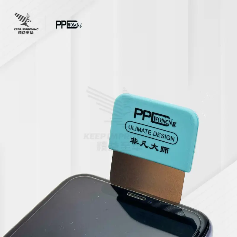 Precision Disassembly Blade for Smartphone Repairs in Blue and Silver