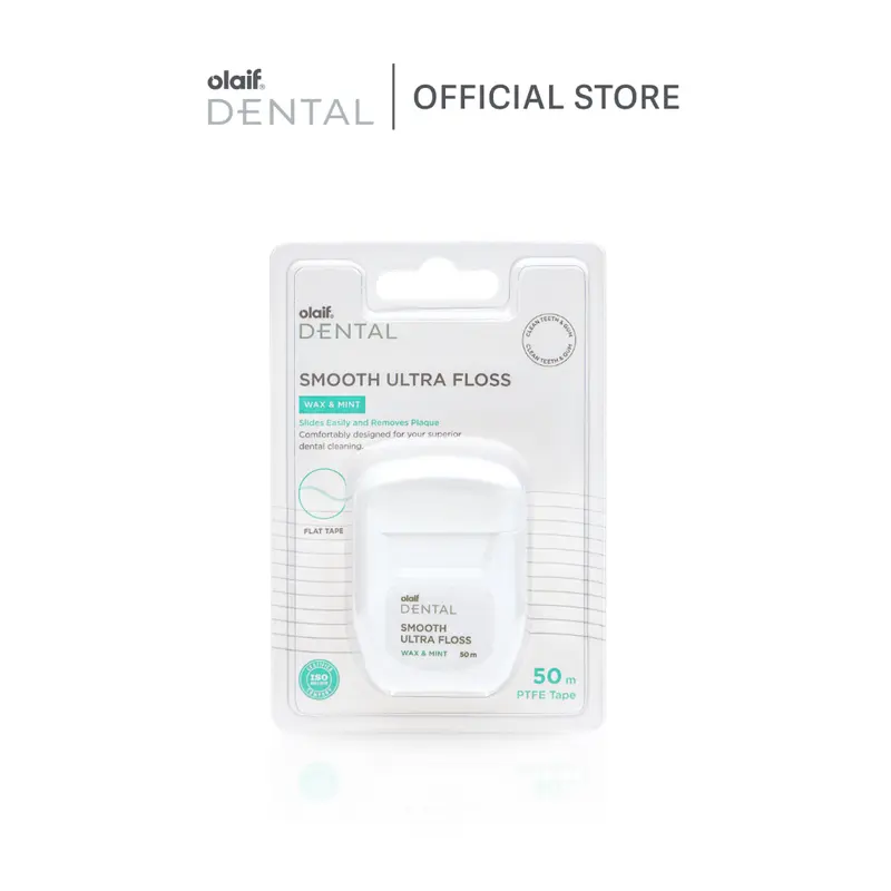 Olaif Smooth Ultra Floss (50m) - Dental Floss / Benang Gigi 0