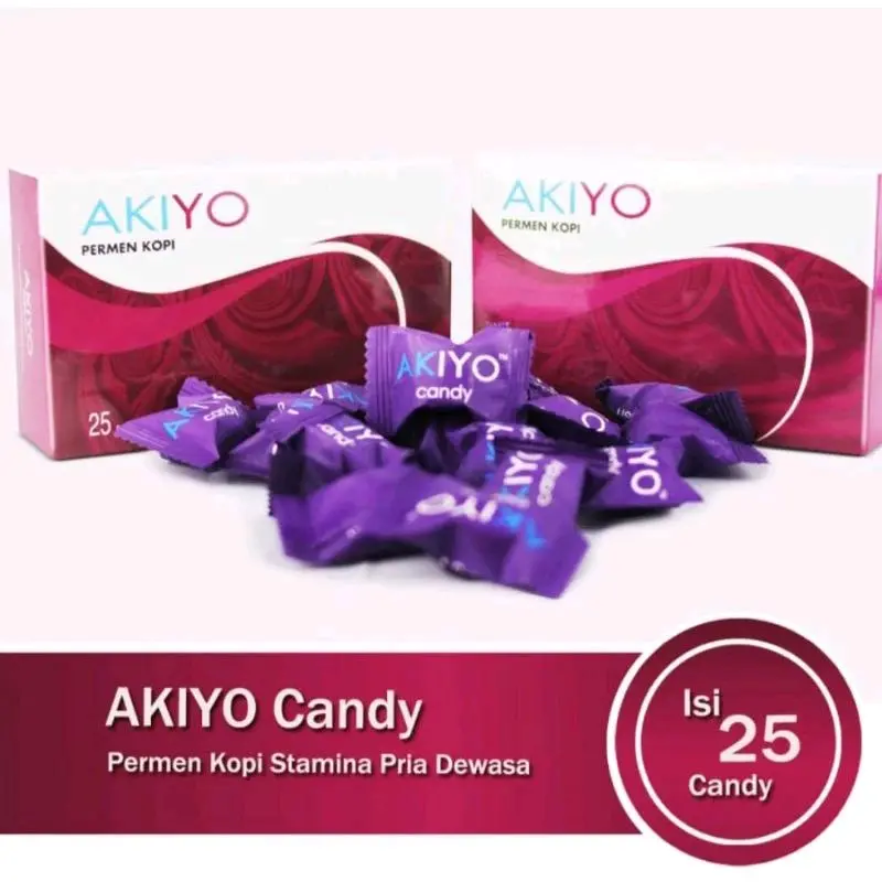 Permen Kesehatan Akiyo Candy Asli Original - 1 Box