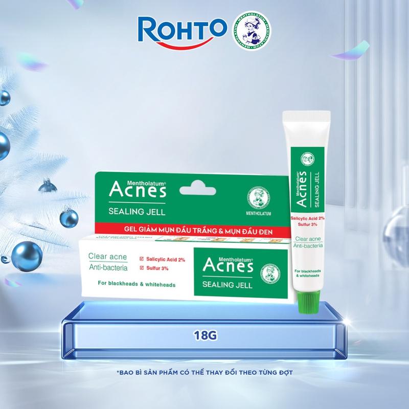 Gel chấm mụn đầu trắng và đầu đen Acnes Sealing Jell 18g