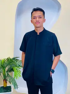 NK_Original - Koko Pria Dewasa SAFWA By NK Original Baju Muslim Pria Bisa Couple Bahan Marina Silk dengan Desain Elegan dan Nyaman